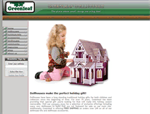 Tablet Screenshot of greenleafdollhouses.com